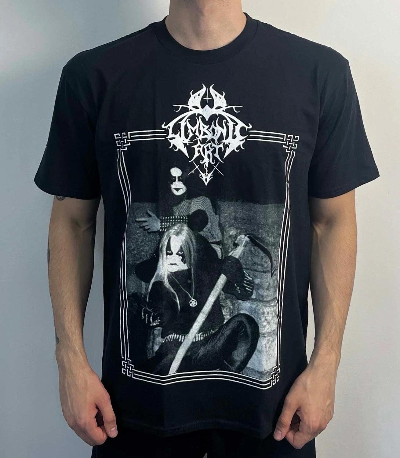Limbonic Art - 1995-1996 ОФИЦИАЛЬНЫЙ МЕРЧАНДАЙЗ Черная футболка mayhem Celtic frost 4XL