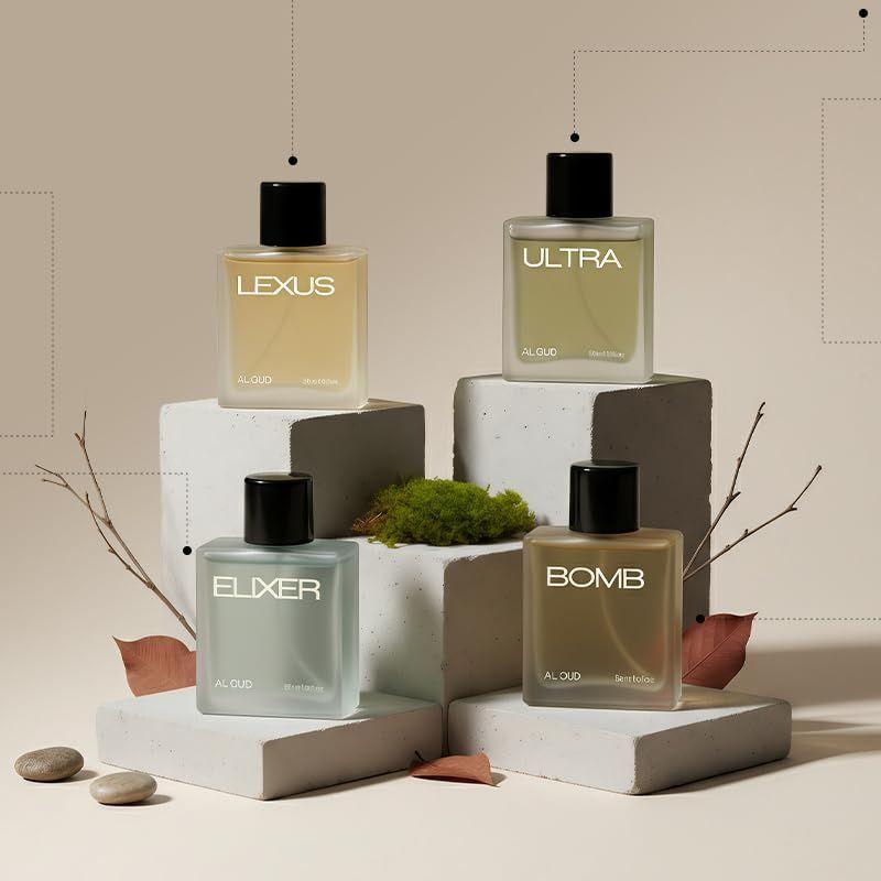 Al Oud Elixer 30 ml Perfume for Men | Oriental Woody Fragrance with Aged Oud, Saffron & Sandalwood |