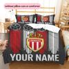 Custom Name AS Monaco Pattern Bedding Quilt Set  Home Decoration  Gift (1 * Duvet Cover + 2 * Pillowcase  Without Core)