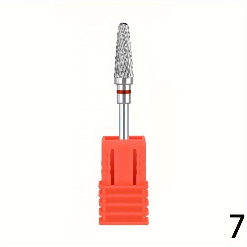 1 Pc Tungsten Carbid Nail Drill Bits Electric Manicure Drill Accessory Milling Cutters for Nail Gel Polish Remover Nail Tools