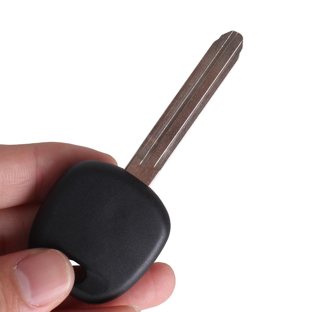 KEYYOU 10X New Uncut Replace Remote Transponder Ignition Car Key for Toyota Tacoma Toy43 Blade No Chip