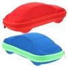 2 Pcs Cute Glasses Case Sunglasses Hard Shell with Zipper Car Shape