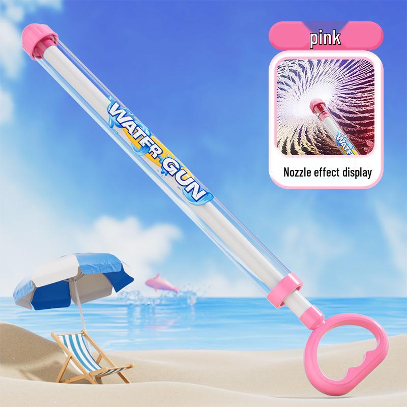 Large Capacity Kids' Summer Water Gun with Pump-Action for Outdoor Beach Fun