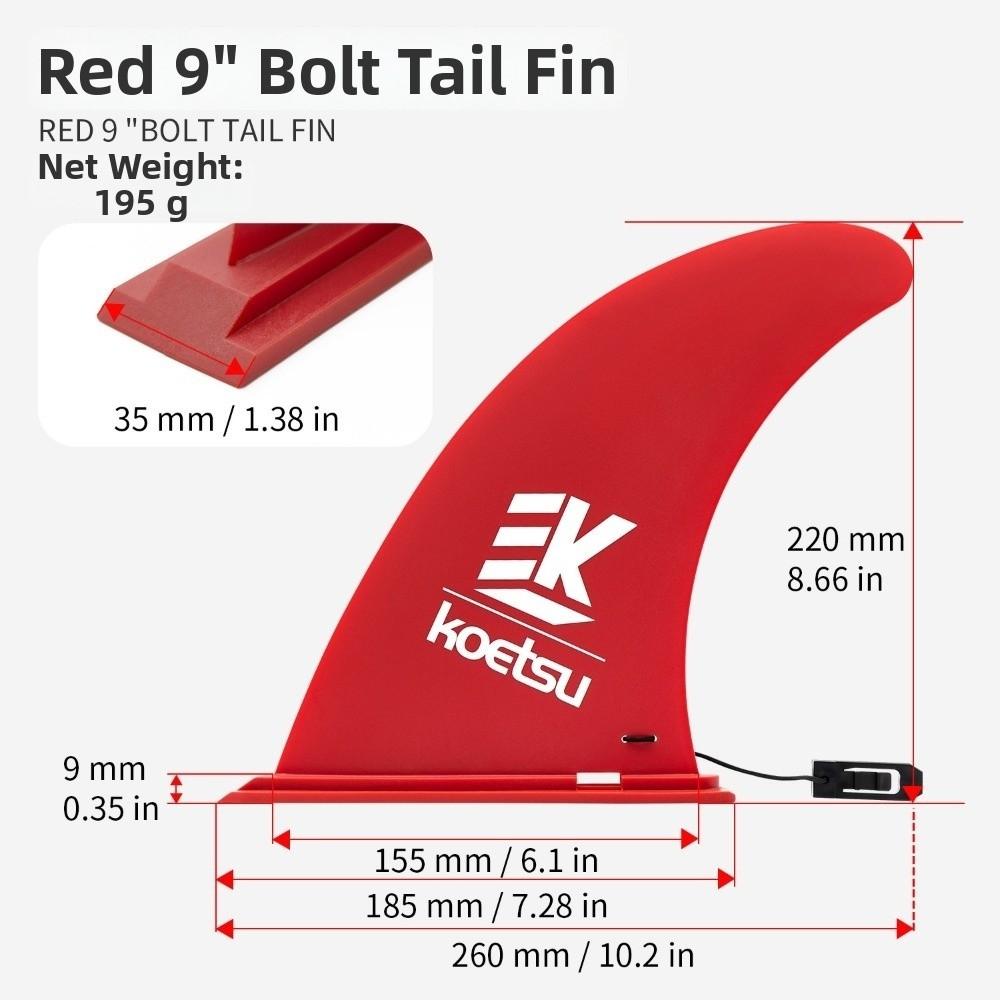 Multicolors Slide-in Surfboard Fin Nylon Stand Up Paddle New Detachable Surf Plate