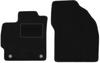 Front Mats Black For: Toyota Prius III XW30 Hatchback (2011-2015)
