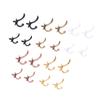 2pcs 1:12 Miniature Clothes Coat Metal Hook Wall Hanger Dollhouse Accessories Kid Gifts