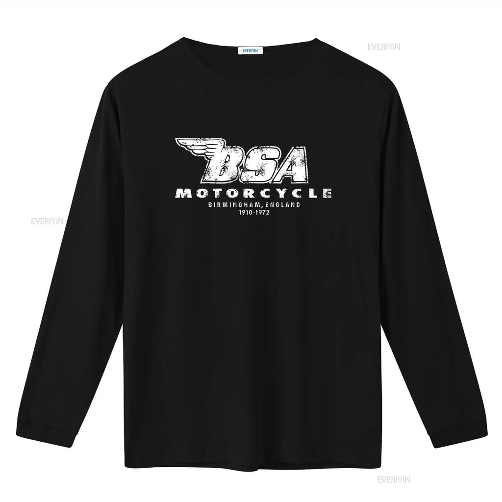 Vintage BSA Motorcycle T Shirt Artwork Cafe Racer Motorcycles Retro Style Birmingham England 1910 1972 Design vintage Washed