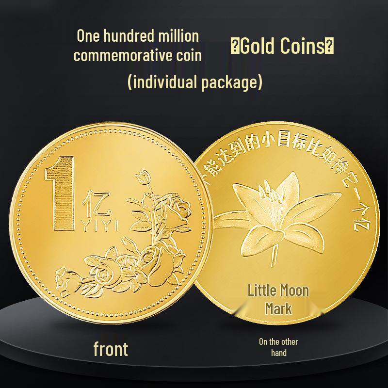 Gold Tooth Fairy Coin Set: Children's Tooth Reward Box & Halloween Decoration Toy Gift