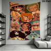 Nami Wall Tapestry Aesthetic Wall Hanging Printed Fabric Blanket Decorative Tapestries For Bedroom Living Room Home Decor