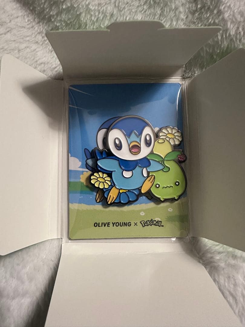 [USED] Korea Exclusive Pokemon OLIVE YOUNG Magnet - Piplup
