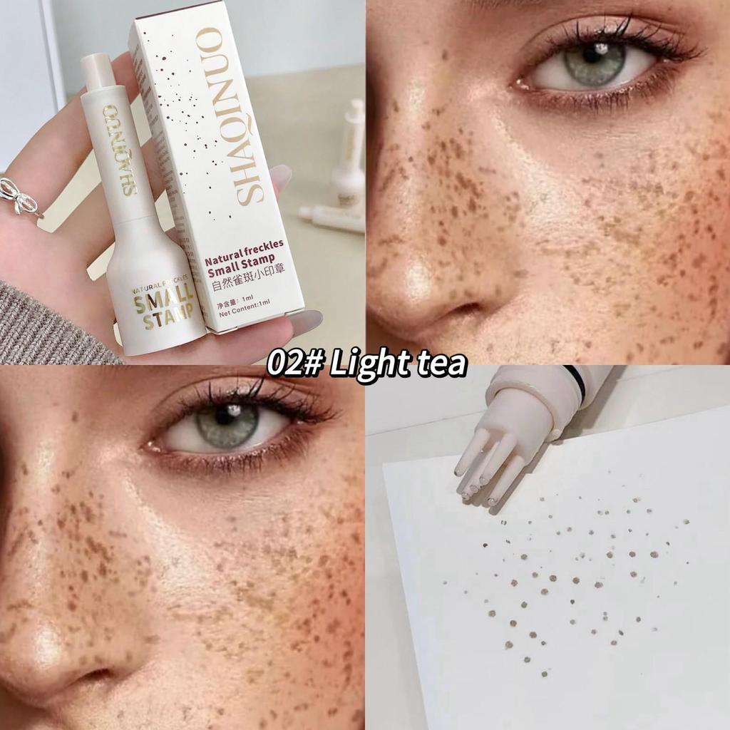 CROSS SHAQINUO Natürlicher, wasserfester Sommersprossenstempel für realistisches Make-up