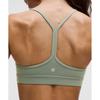 Lululemon Flow Y BrA Nulu  Light Support  A C Cups Willow leAf