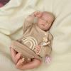 43cm Levi Lifelike Reborn Baby Doll Handmade 3D Painted Skin Full Body Silicone Vinyl Boy Doll Soft Cloth Body Christmas Gift