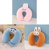 Cartoon U Shaped Neck Pillow Memory Foam Travel Cushion For Car Plane Commuting