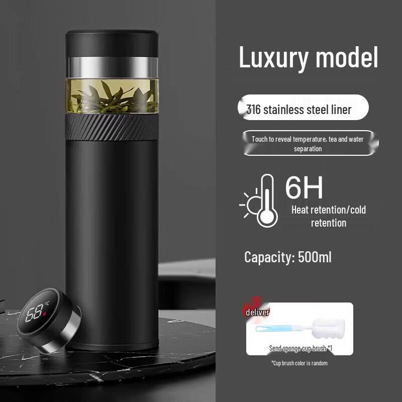 Smart Bluetooth Tea Infuser Thermos Bottle