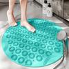 1pcs/set Silicone Bath Mat with Massage Nubs Non-Slip Shower Floor Mat Exfoliating Foot Scrubber for Bathroom Safety Pad