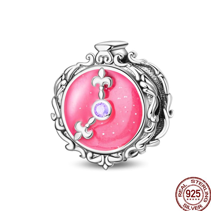 Unicorn Magic Mirror Series Copper Rainbow Cloud Fantasy Colored Charm Beads Suitable Fit Pan Original Bracelet