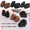 4 Colors Handmade Cute Doll Boots New Casual Cowhide Dolls Shoes Leather Shoes