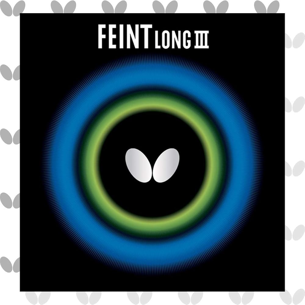 Butterfly Feint Long III 00320 Black Thin Table Tennis Blade
