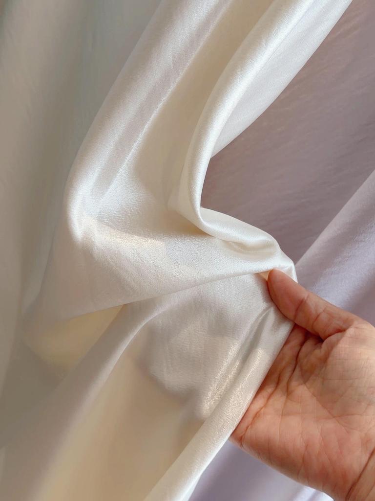 Schicker fließender Satin-Meerjungfrauenrock - Damen Frühling Schlankmachender Hüftbetonter Stil