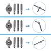 30-in-1 Multifunction S2 Steel Ratchet Screwdriver & Wrench Set