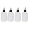 4 Pcs Seasoning Bottle 100ML Portable Sealed Reusable Dispensing Oil Bottle Seasoning Bottle for