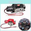 Premium Metal Automatic Crawler Car Winch For 1/10 Rc Truck Trx-4 Axial Scx10 D90