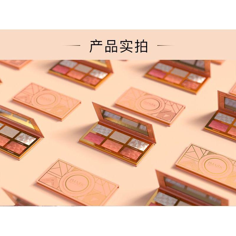 IMAGIC - 6 Colours Highlight / Blush / Contour Palette
