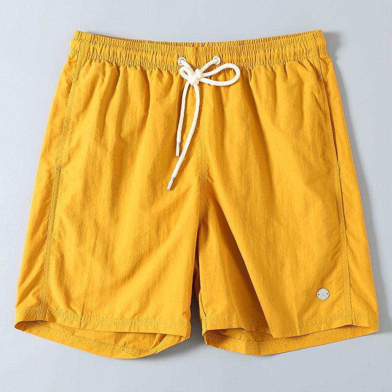 Export Export Tail Goods Summer Simple Leisure Loose Straight-leg Beach Shorts Ice Silk Quick-Drying Sports Shorts Men