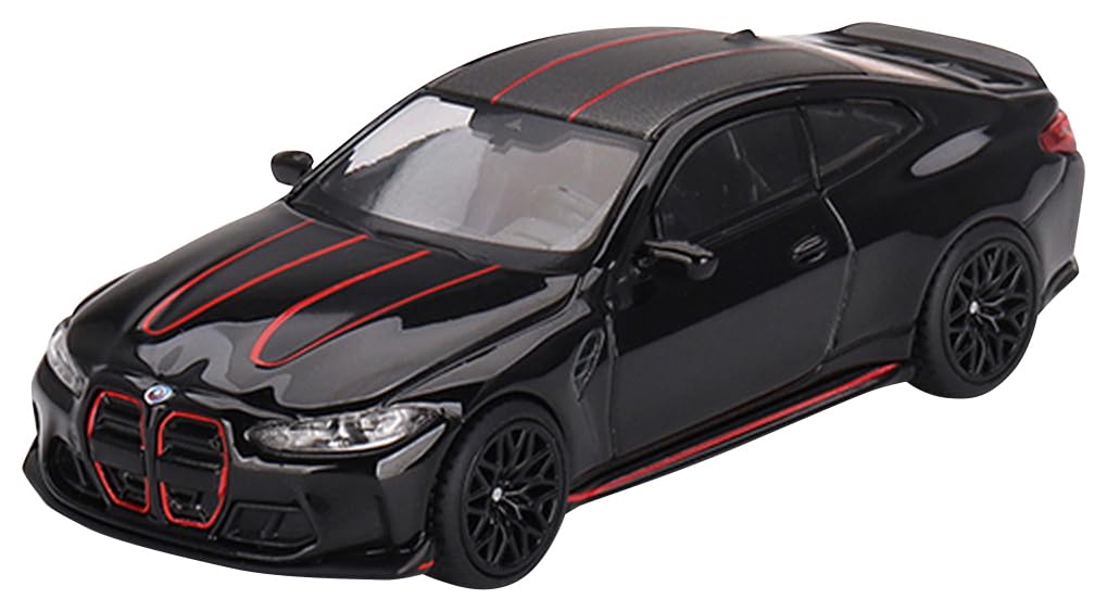 MINI GT scale BMW M4 CSL Black Sapphire Finished Product 1/64 (Right-Hand Drive)