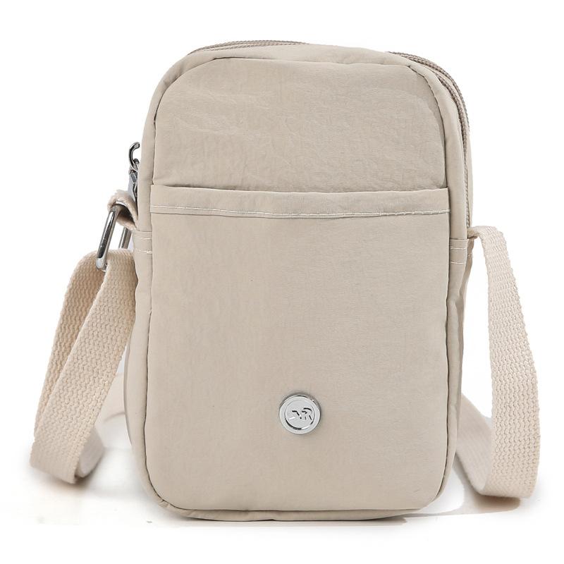 

Women s bag 2025 spring new fashion women s small bag mobile phone bag urban simple shoulder messenger bag Oxford cloth bag