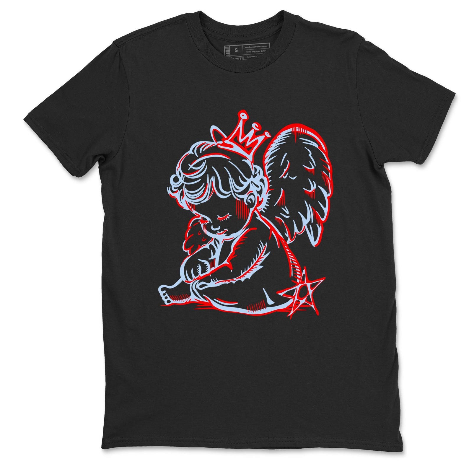 Neon Angel Graphic Tee - 6s Reverse Infrared L