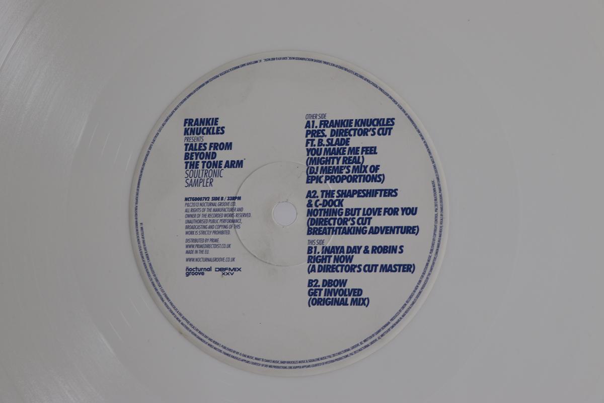 

12inch Record FRANKIE KNUCKLES Tales From Beyond The Tone Arm Sou NCTGD007V2 NOCTURNAL GROOV 2013 UK Dance Electronica Used