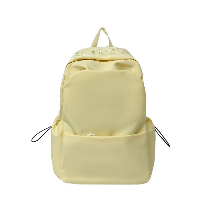 Nylon Large Capacity Backpack For Teens With Waterresistant Design And 14in Laptop Storage