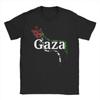 Gaza Palestine T-Shirt for Men Women Funny 100% Cotton Tee Shirt Round Collar Short Sleeve T Shirts Plus Size Clothing