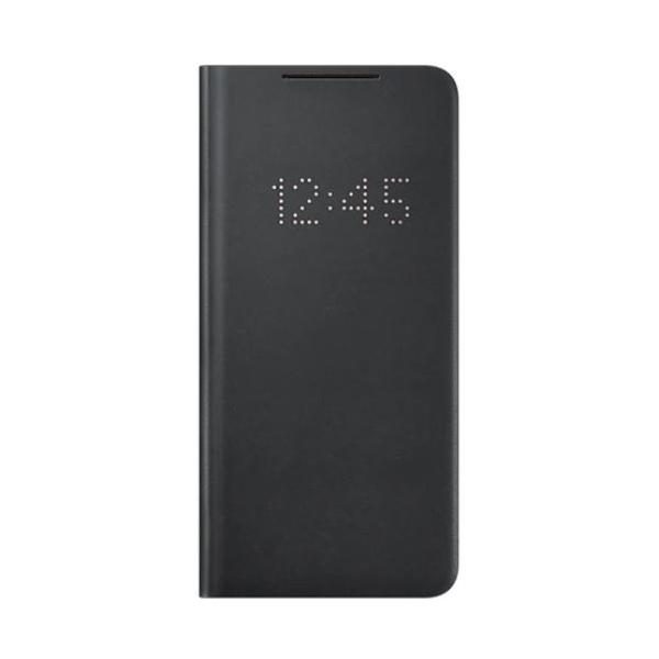 

Чехол-книжка Samsung Smart LED View для Samsung Galaxy S21+ S21 Plus LED кошелек откидной чехол чёрный