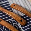 Wood Soup Spoon Kitchen Utensils Heat Resistants Spoon Serving Spoons Wood Texture Suitable for Household Kitchen Use