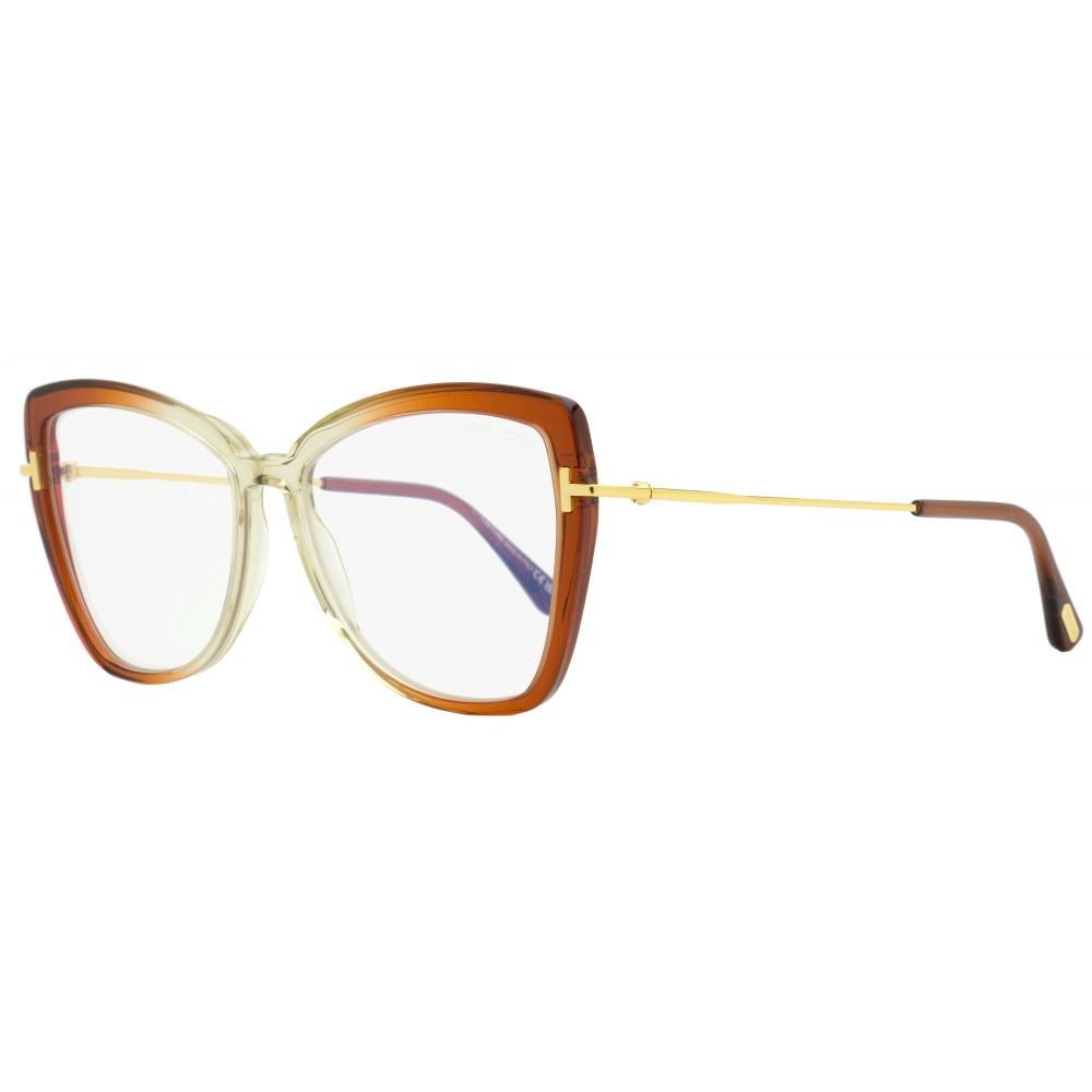 

Женские очки-бабочки Tom Ford TF5882B 044 Оранжевые с градиентом 55 мм 044