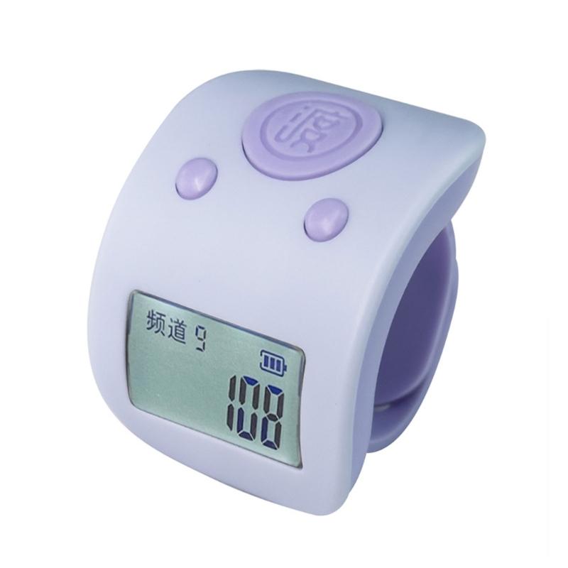 9 Channel Hand Press Charging Electronic Counter with Large Screen Display & Storage Case for Multiple Counting Tasks