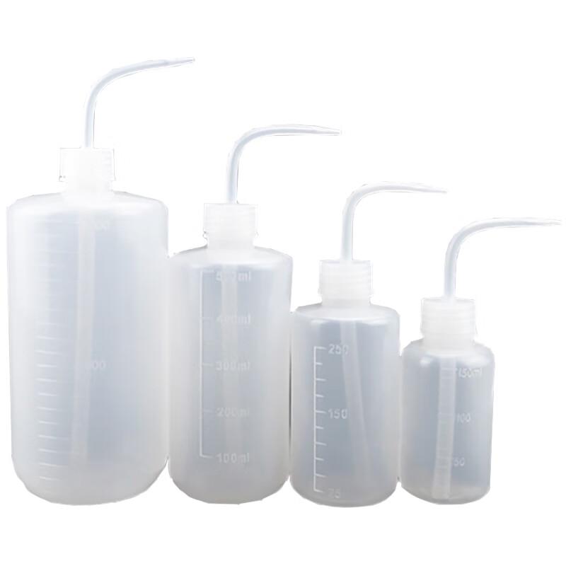 LDPE Wash Bottles with Scale (3-Pack)