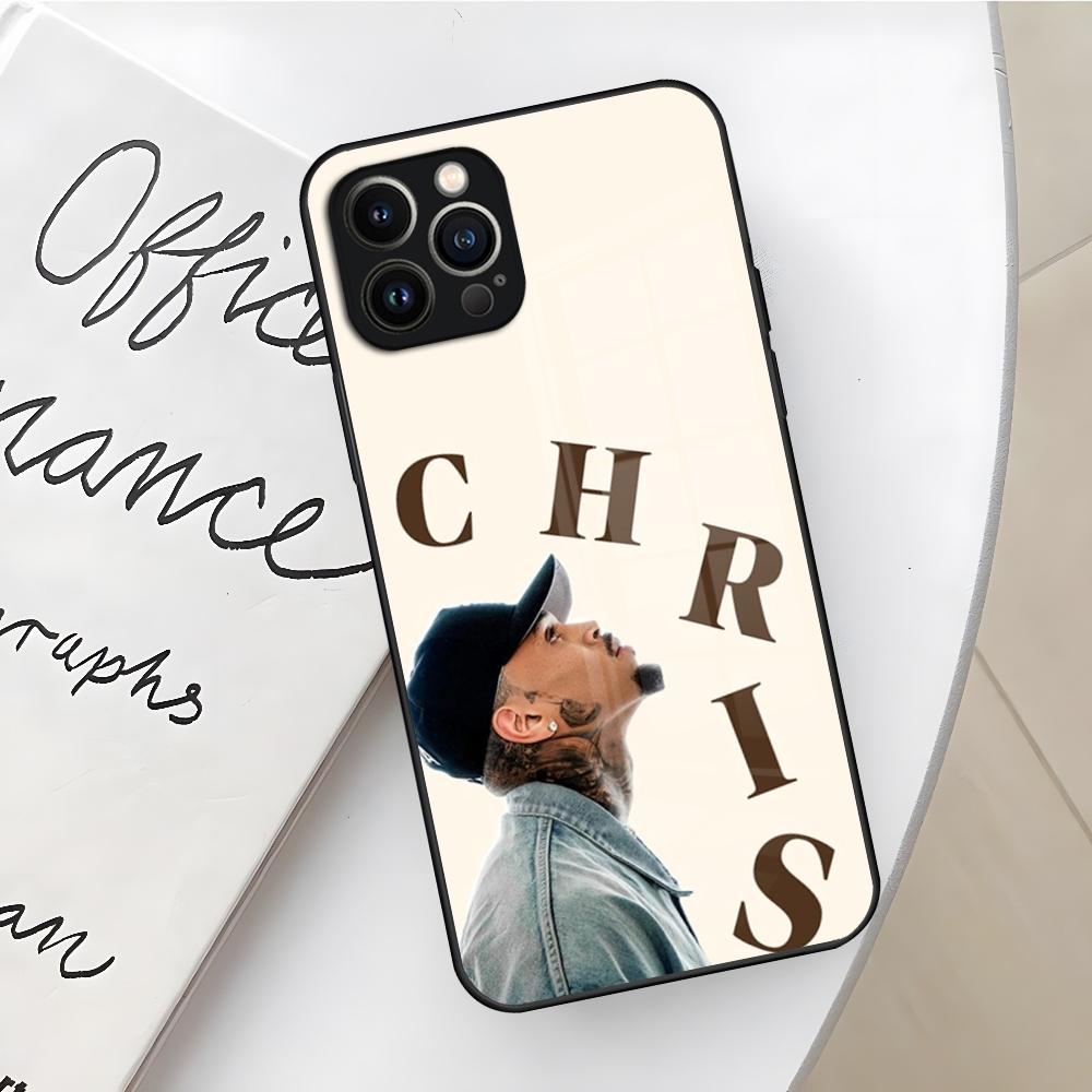 Chris Brown 11 11 Singer Phone Case for Iphone 17 16 Air 15 14 12 11 13 Pro Max Mini X Xr Xs Se Puls glass Cover