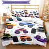 3pcs Truck Bedding Set Duvet Cover Closure Includes 1 Duvet Cover & 2 Pillowcases, Soft and Comfortable for All Seasons.