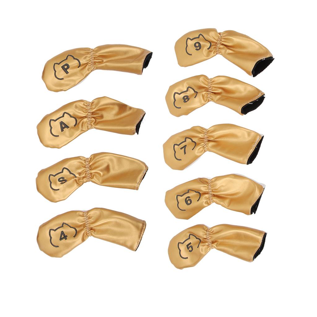 9PCS     Hd Cover PU Waterproof Double Sided Embroidery Protective   Hd Cover for Training