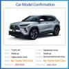 For Toyota Yaris Cross Accessories 2025 2025 Non GR Parts Car Floor Boot Trunk Net Elastic Storage Organizer 70X70 Auto Styling