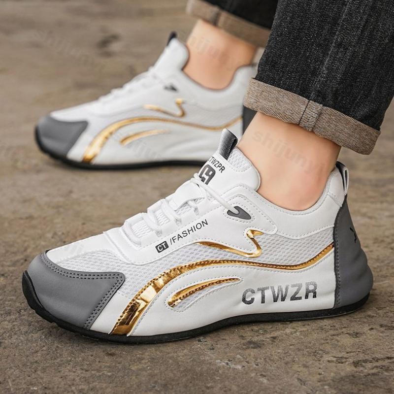Men's Casual Sports Shoes Sneakers 2025 New Summer Non-slip Mesh Breathable Outdoor Sports Shoes Student Tennis Running Shoes
