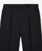 Tienjiti High Wool Blended Comfort Set-Up Pants (Black) Tnpa6E100Bk