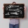 US Model 1842 Percussion Metal Poster Customized Wall Art Retro Vintage Tinplate Signs for Man Cave Desk Decor Room Ornaments