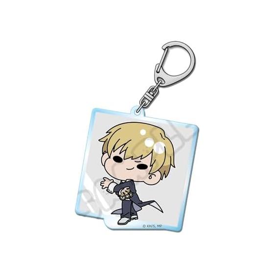 My Hero Academia Anime Acrylic Keychain - Neito Monoma (Note. 7cm Square, Transparent Acrylic)