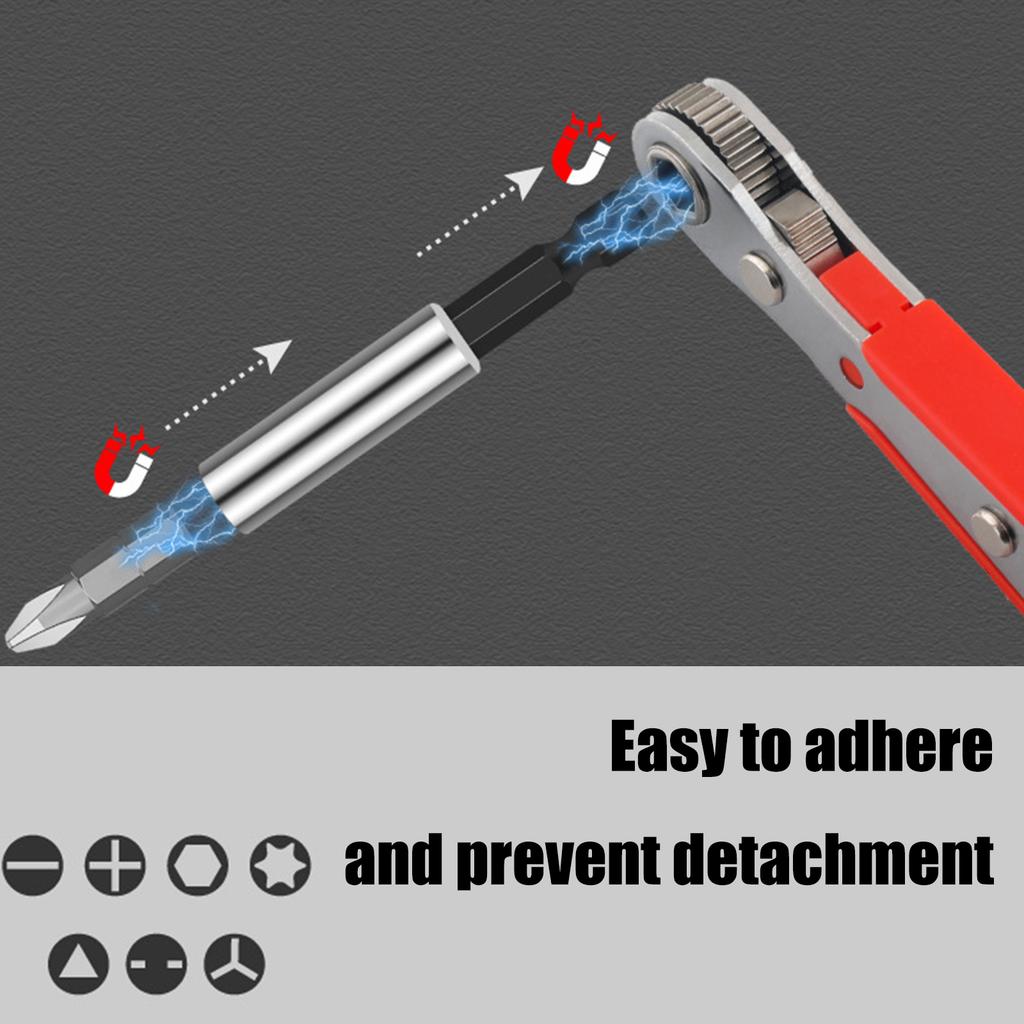 48-teiliges Schnell 1/4 Steckschlüssel Knarrenset Sechskant Autoreparaturwerkzeug Schraubenschlüssel Knarrenset Griff Professionelles Arbeits-Handwerkzeug