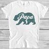 Papa Bear Fathers Day Papa Grandpa Forest Gamer Movie Gift Tee T Shirt M960